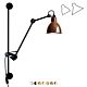 Lampe Gras NO 210 Væglampe - Rå kobber/hvid
