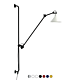 Lampe Gras NO 214 Væglampe - Mat hvid