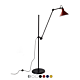 Lampe Gras NO 215 Gulvlampe - Mat rød