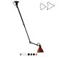 Lampe Gras NO 302 Loftlampe - Mat rød