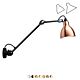 Lampe Gras NO 304 L40 Væglampe - Kobber/hvid