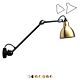 Lampe Gras NO 304 L40 Væglampe - Messing