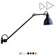 Lampe Gras NO 304 L60 Væglampe - Mat blå