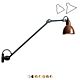 Lampe Gras NO 304 L60 Væglampe - Rå kobber/hvid