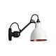 Lampe Gras NO 304 Væglampe m/afbryder - Hvid/kobber
