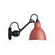 Lampe Gras NO 304 Væglampe m/afbryder - Mat rød