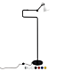 Lampe Gras NO 411 Gulvlampe - Mat hvid