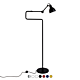 Lampe Gras NO 411 Gulvlampe - Mat sort