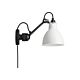 Lampe Gras NO 304 Væglampe m/kabel - Mat hvid