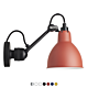 Lampe Gras NO 304 Væglampe u/afbryder - Mat rød