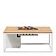 Cosiloft 120 Pejsebord - Teak / Hvid