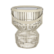Cosimira Twist Solcelle Lanterne - Sandy Beige