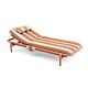 Fatboy Original Sunbun Daybed -  Terracotta/Stripe Orange Creme