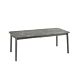 Lafuma Oron Havebord 150 cm - Antracit Grå