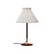 Le Klint 328 LK 80 Bordlampe - Røget Eg