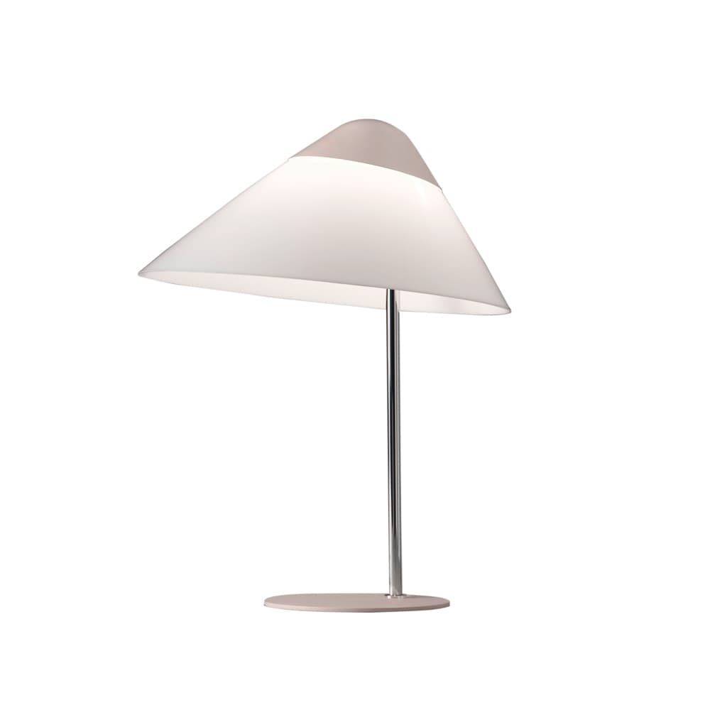 Mini bordlampe designet af Hans J. Wegner Lysgrå