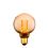 E27 Retro 3-trin LED Ø8 - 5W - bruneret glas
