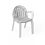 Fatboy Fred's Havestol Med Armlæn 2 Stk - Light Grey