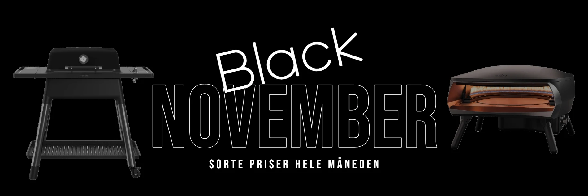Kom til Black Friday hos Jensen Company og spar stort på grill og tilbehør til dit uderum