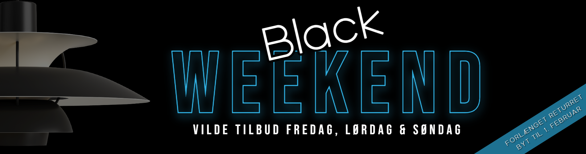 Kom til Black Friday hos Jensen Company og spar stort p&aring; belysning og interi&oslash;r til boligen