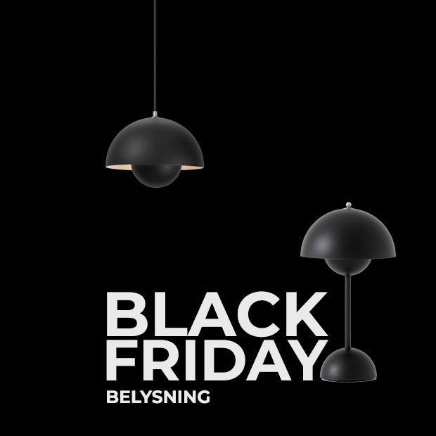 Se vores store udvalg af lamper på tilbud til Black Friday