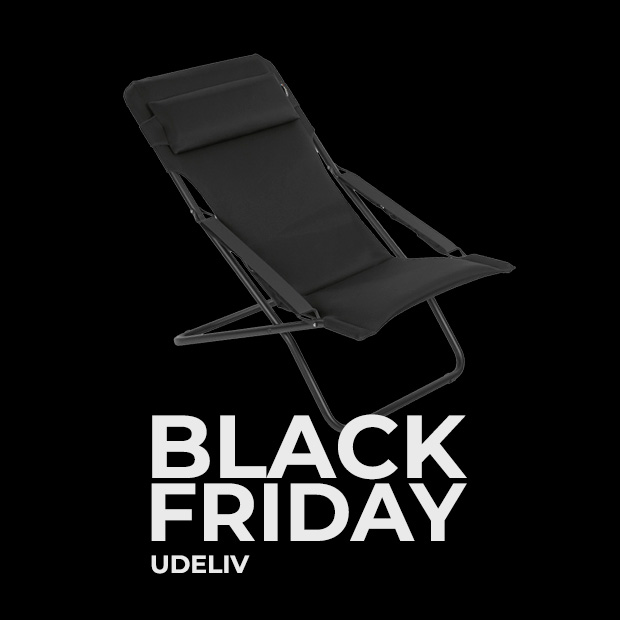 Se vores store udvalg af havemøbler, grill og meget mere til dit uderum til skarpe Black Friday priser