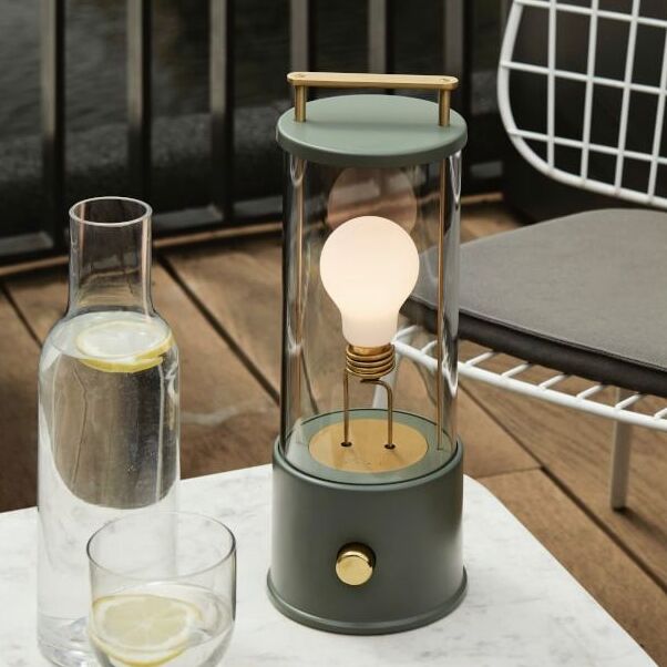 Tala LED batteri lampe opladelig bordlampe. Muse genopladelig lampe