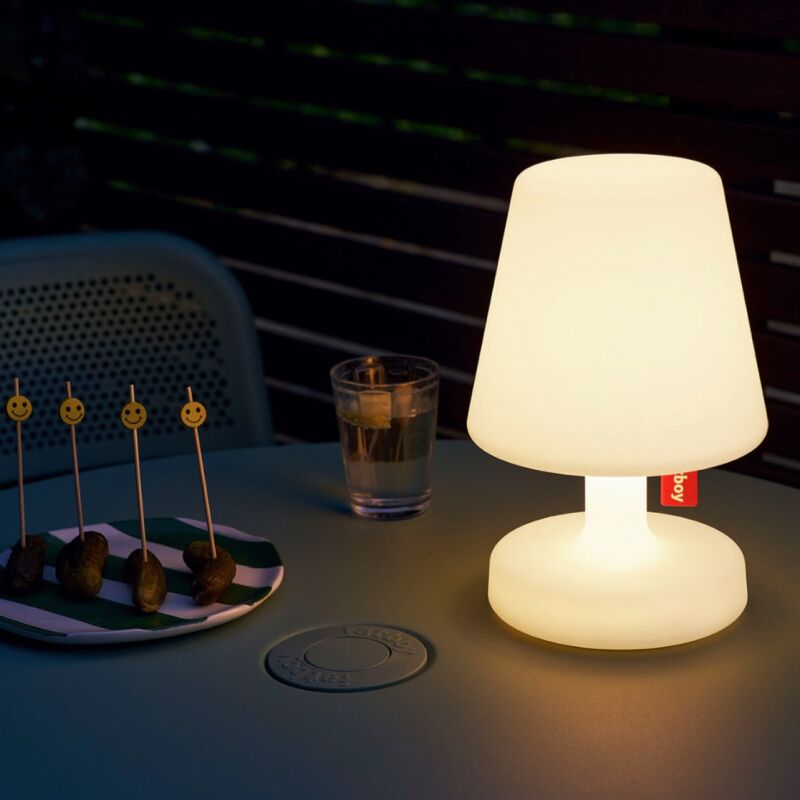 Edison Petit udend&oslash;rs bordlampe. Udend&oslash;rs batterilamper fra Fatboy.