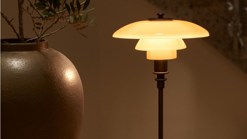Louis Poulsen PH 2/1 Bordlampe Limited Edition Terracotta