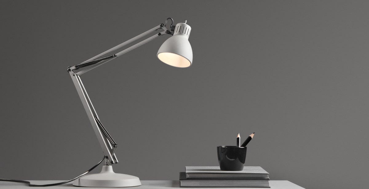 Arkitektlamper fra Nordic Living med justerbart design